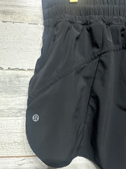 Women’s Size 16 Lululemon Black Athletic Shorts With Zip Pocket - Good Used Condition*