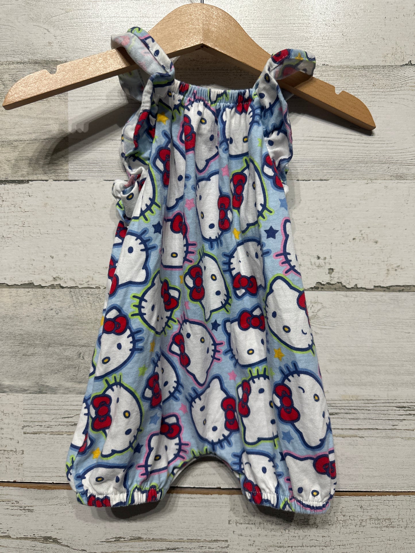 Hello Kitty Romper Girls 3-6m VGUC