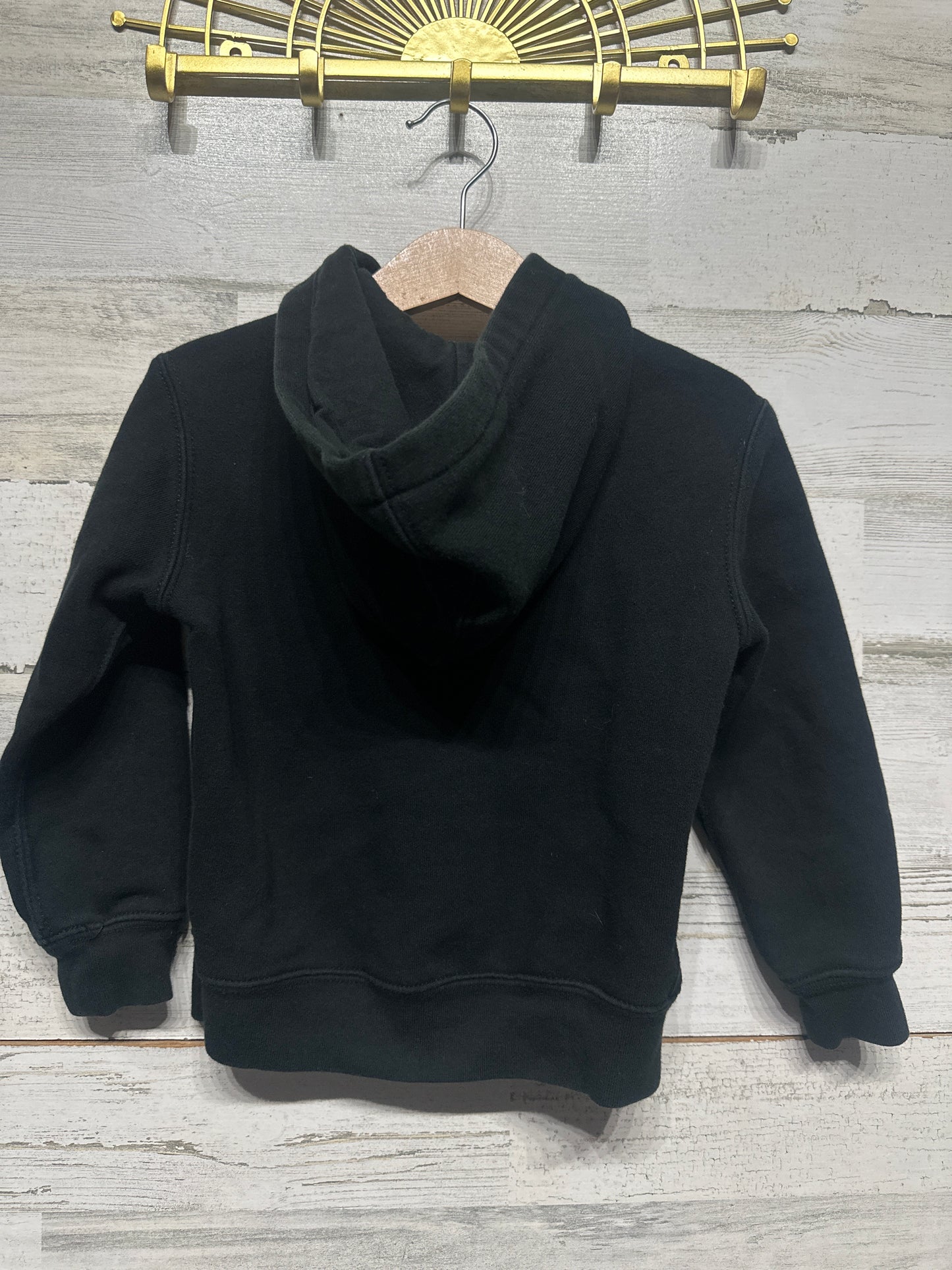 Polo Ralph Lauren Boys 4t / 4 Black Full Zip Red Pony Jacket VGUC