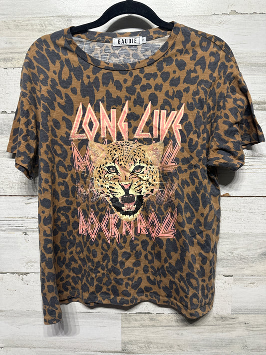 Women’s Small Gaudie Long Live Rock and Roll Shirt - Very Good Used Condition