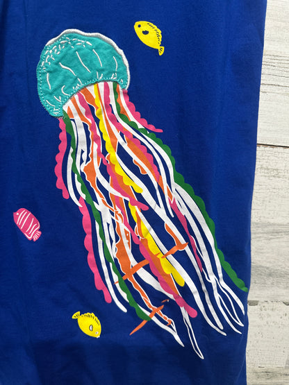 Girls Size 8 Jellyfish Applique Dress - Very Good Used Condition