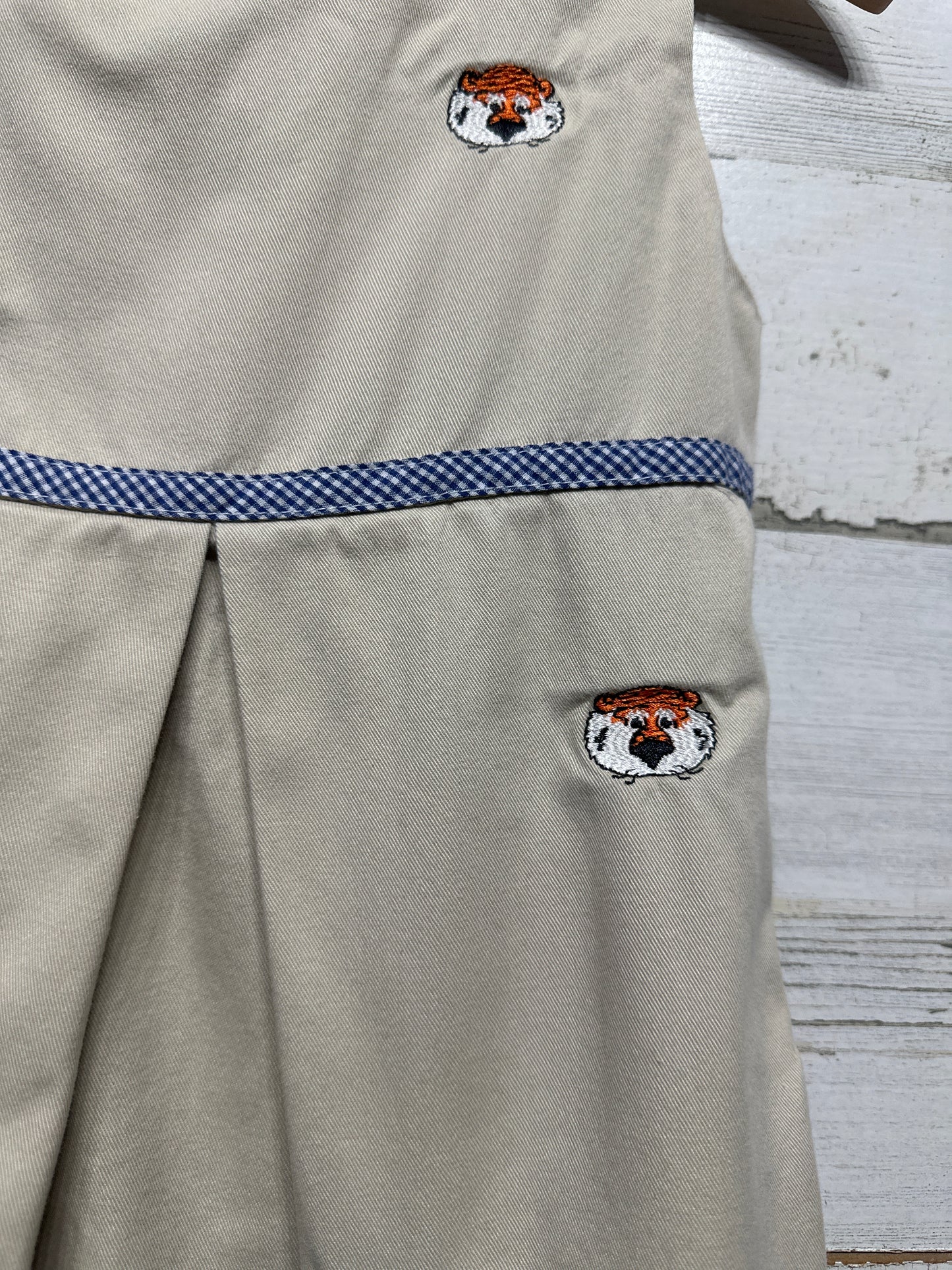 Girls Size 5 Viva La Fete Embroidered Tigers Dress - Good Used Condition