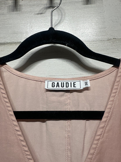 Women's Size Medium Gaudie Boutique Pink Shirt - Very Good Used Condition