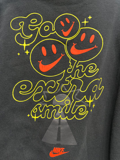 Boys Size Small (Fits Like 6/7) Nike Smiley Face Hoodie - Good Used Condition