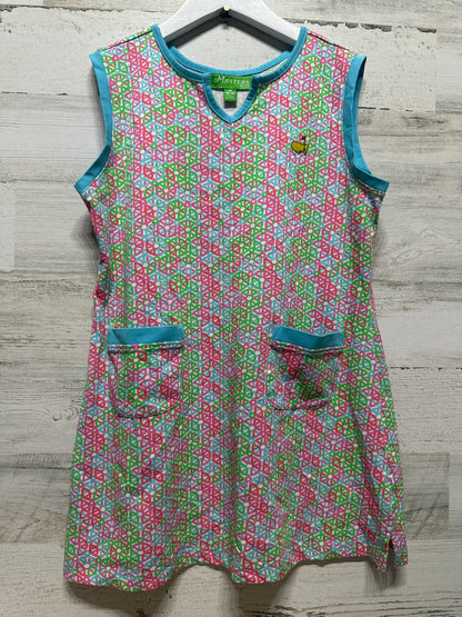 Girls Size Medium 8-10 Masters Sleeveless Dress - Very Good Used Condition