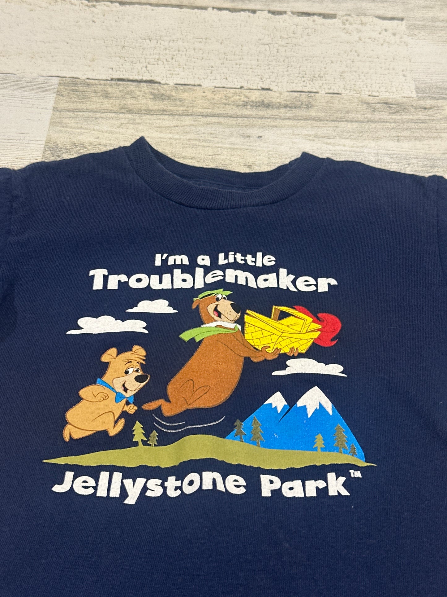 Yogi Bear Jellystone Park T-Shirt - Boys Size 4t - Very Good Used Condition