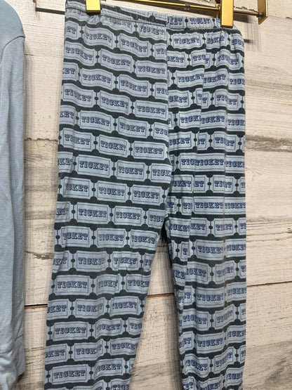Boys Size 6 Kickee Pants Bamboo Pajama Set - Good Used Condition*