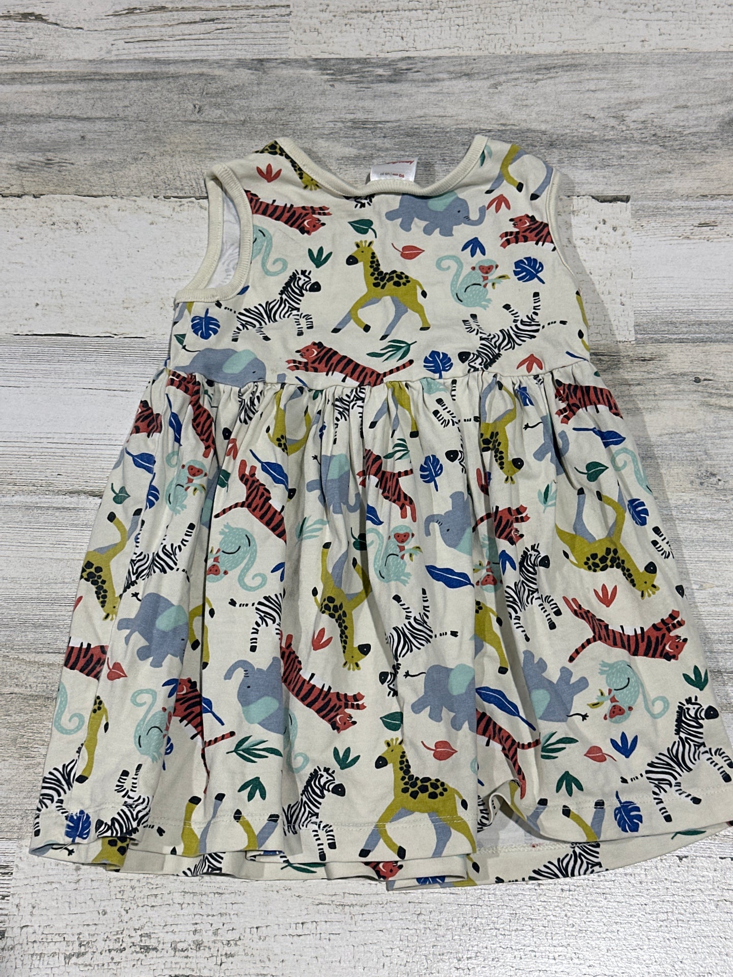 Hanna Andersson Animal Dress - Girls Size 3t (90cm) - Play Condition*