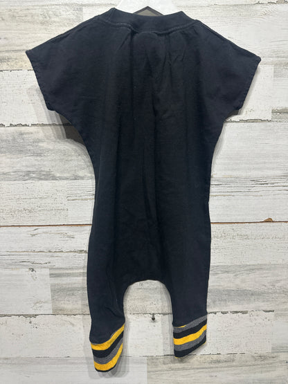 Adidas LA Lakers Basketball Custom Romper Upcycled Adidas Fits 2t / 3t GUC