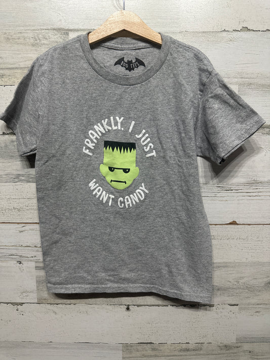 Boys Size Youth Small Boo Tees Haloween Shirt - Very Good Used Condition