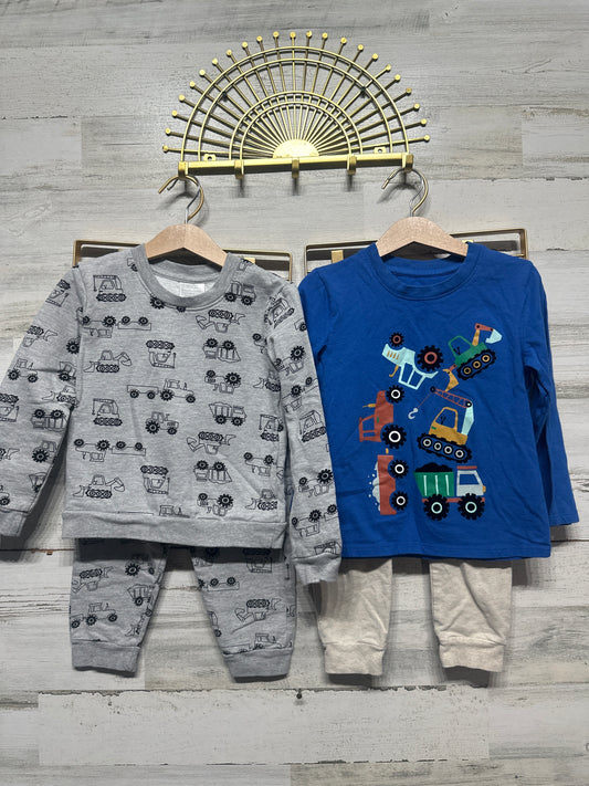 Size 4t Long Sleeve/Pants Clothing Lot (4 Pieces) - Good Used Condition