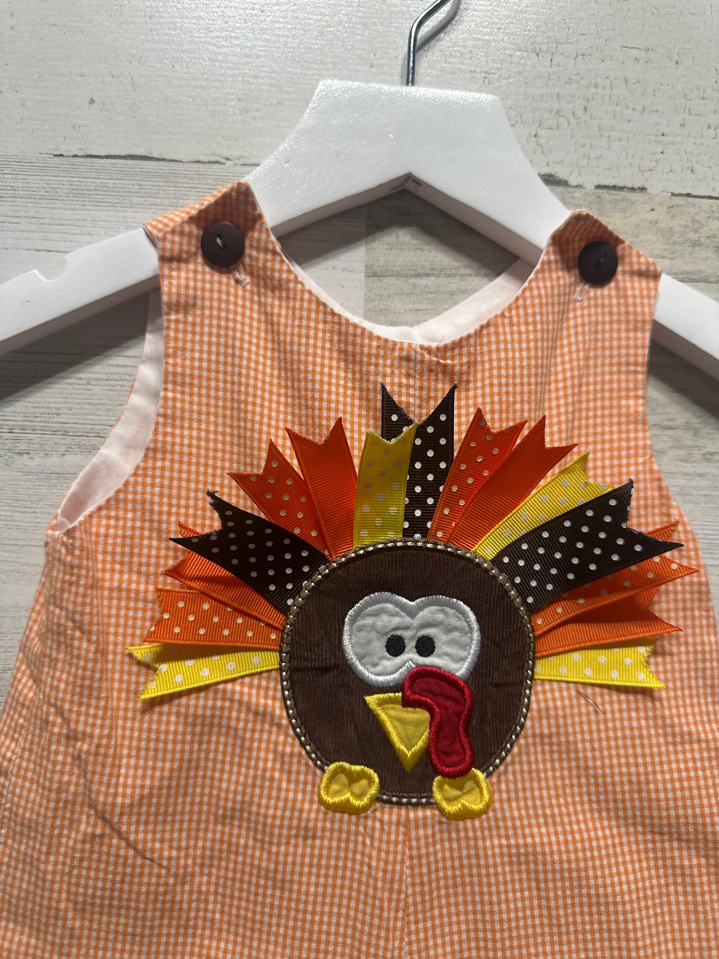 Boys Size 6m Southern Tots Turkey Longalls - Very Good Used Condition