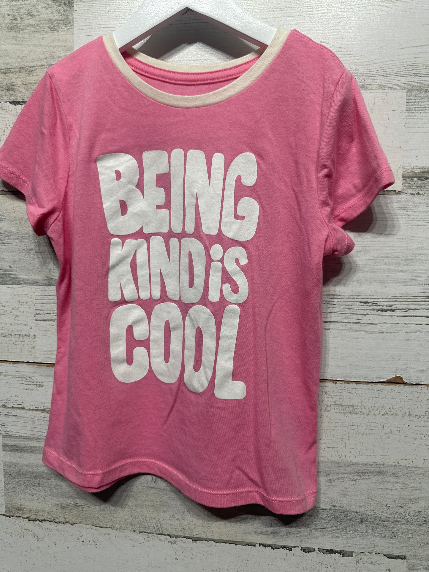 Girls Size 8 Medium Old Navy Being Kind Is Cool Shirt - Very Good Used Condition