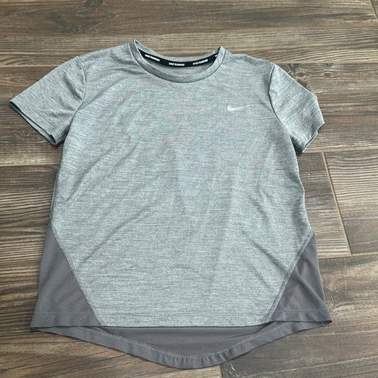 Women's Small Nike Running Drifit Grey Shirt - Very Good Used Condition