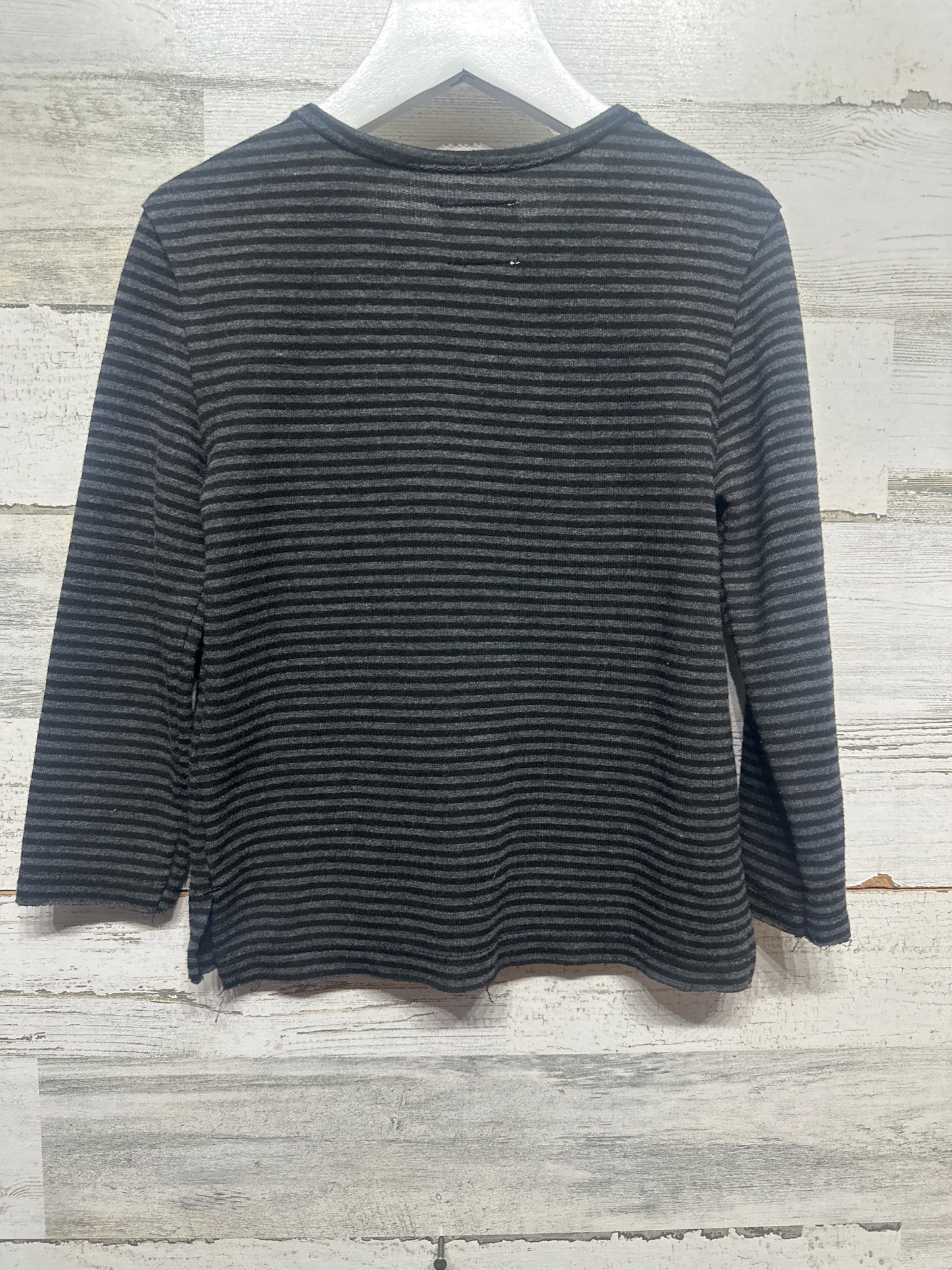 Size 3t Afton Street Striped Soft Long Sleeve Shirt - Very Good Used Condition