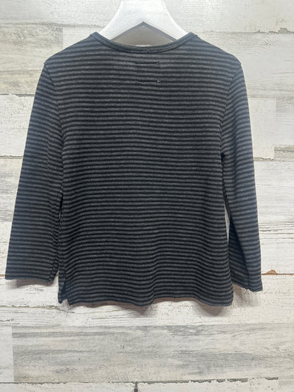 Size 3t Afton Street Striped Soft Long Sleeve Shirt - Very Good Used Condition