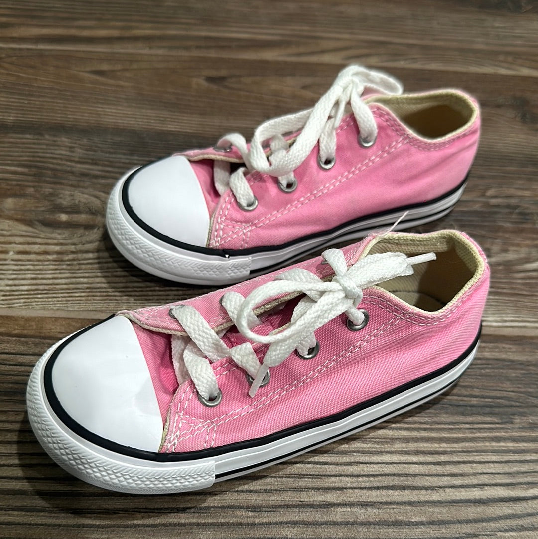 Girls Size 9 Toddler Converse Pink Shoes - Good Used Condition