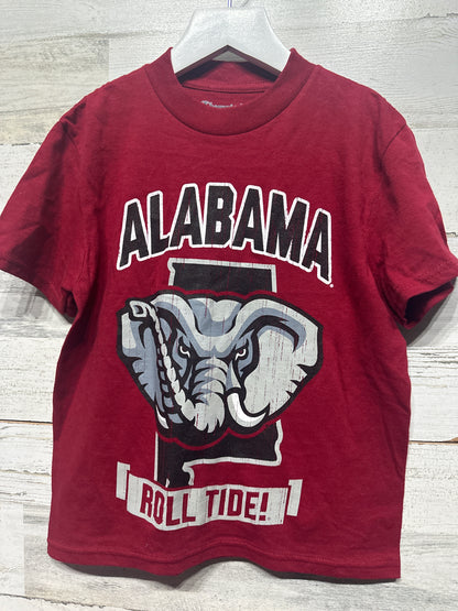 Boys Preowned Size 4-5 XS Champion Alabama Roll Tide T-Shirt - Very Good Used Condition