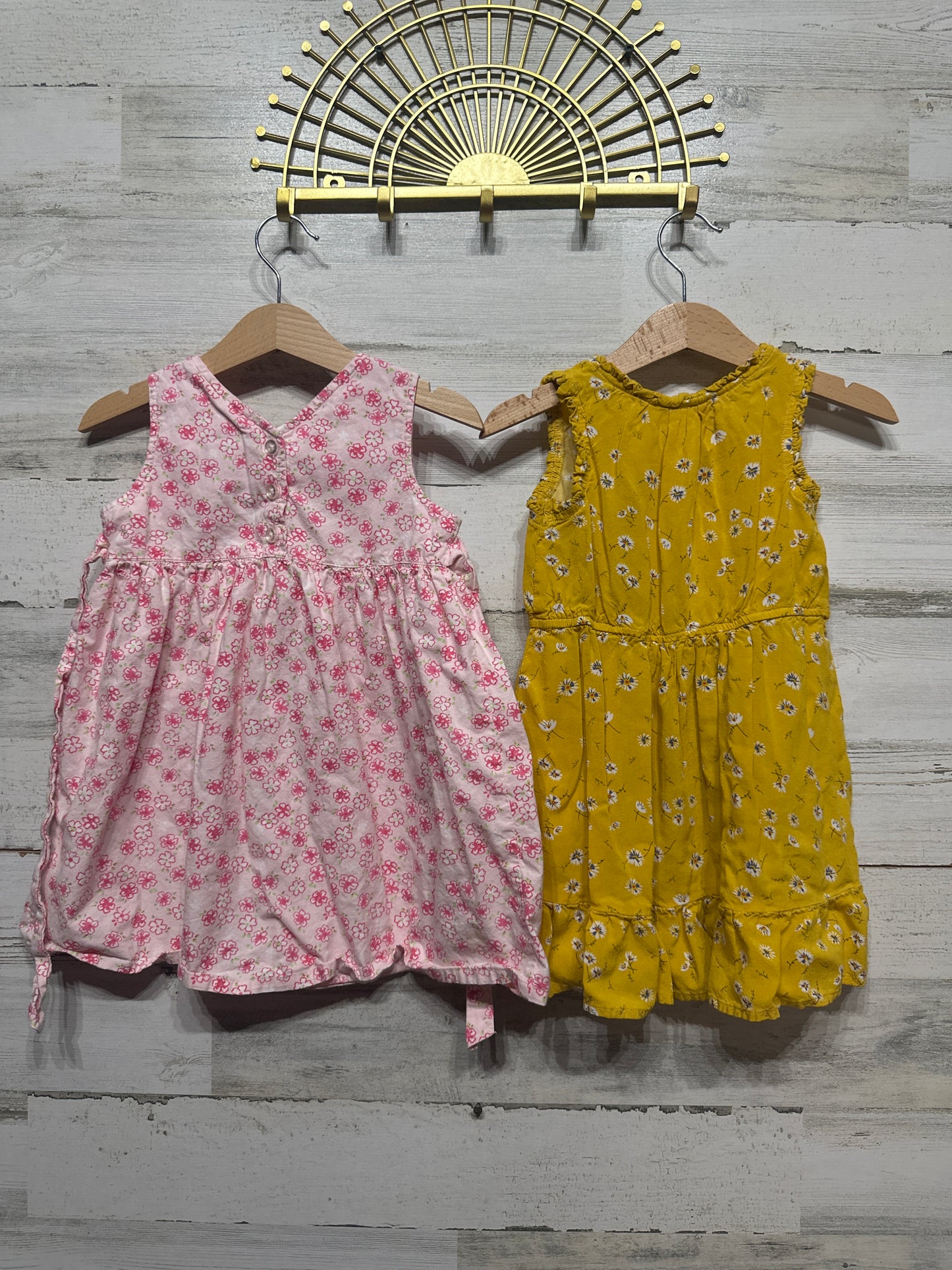 Girls Size 3t N Kids and Japana Floral Dresses - Very Good Used Condition