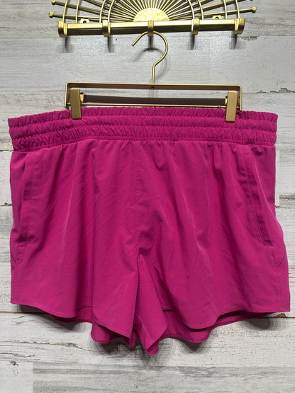 Women’s Size XL Under Armour Pink Athletic Shorts - Very Good Used Condition