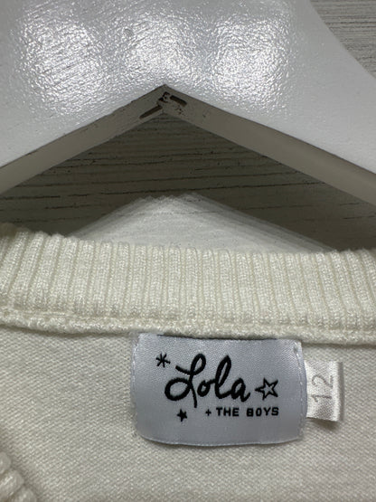 Girls Size 12 Lola + The Boys Weekend Sweater - Good Used Condition*