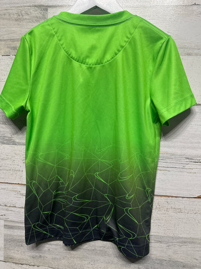 Boys Size 6 Nike Dri-Fit Green Shirt - Play Condition*