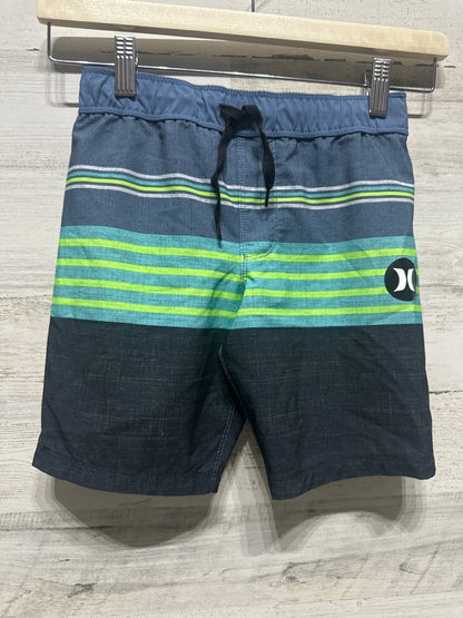 Boys Preowned Size 5-6 Hurley Swim Trunks - Very Good Used Condition