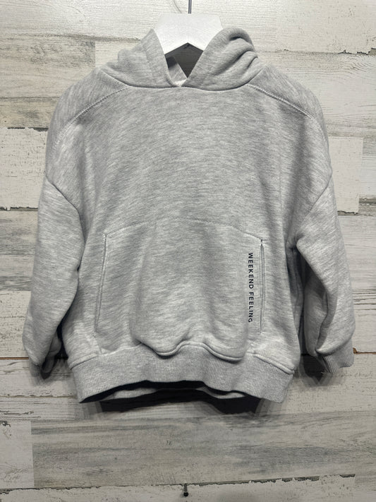 Zara Weekend Feeling - Grey Hoodie - Toddler Size 2-3 Years - Very Good Used Condition