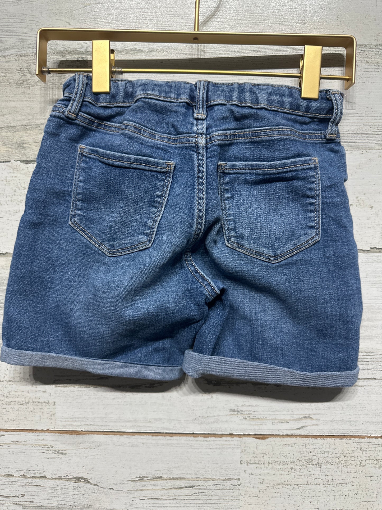 Size 6-7 H&M Denim Adjustable Waist Shorts - Very Good Used Condition