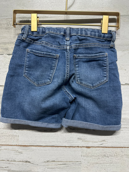 Size 6-7 H&M Denim Adjustable Waist Shorts - Very Good Used Condition