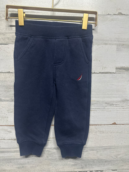 Boys Size 18m Nautica Navy Blue Sweatpants - Very Good Used Condition