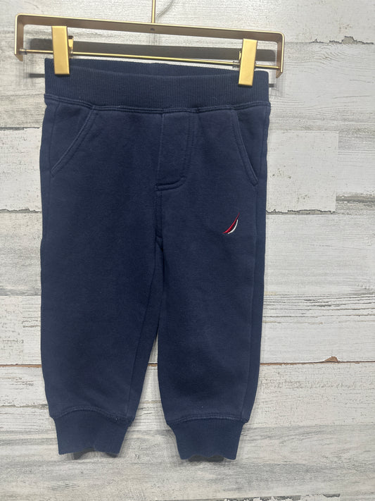 Boys Size 18m Nautica Navy Blue Sweatpants - Very Good Used Condition