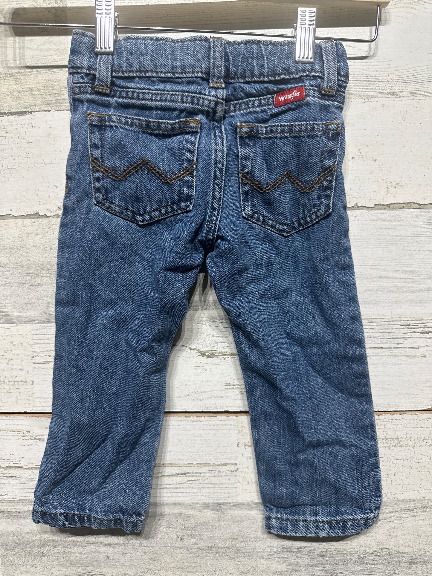 Boys Preowned Size 2t Wrangler Jeans - Good Used Condition