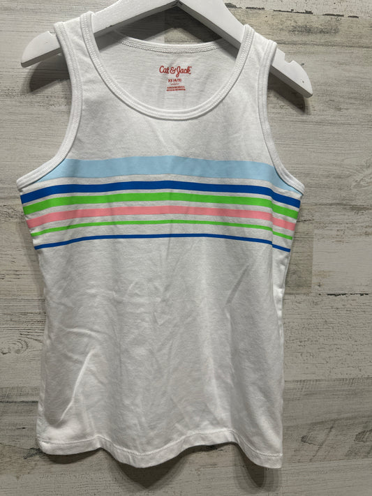 Boys Preowned Size 4-5 XS Cat & Jack Tank Top - Good Used Condition