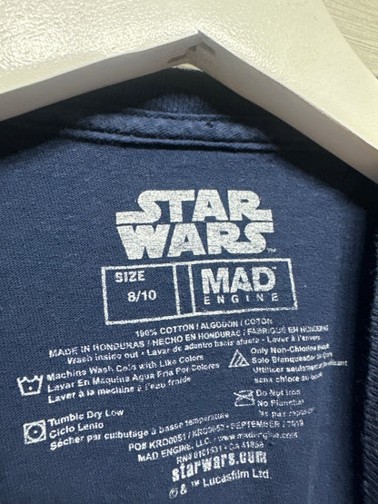 Boys Size 8-10 Medium Star Wars Shirt - Very Good Used Condition