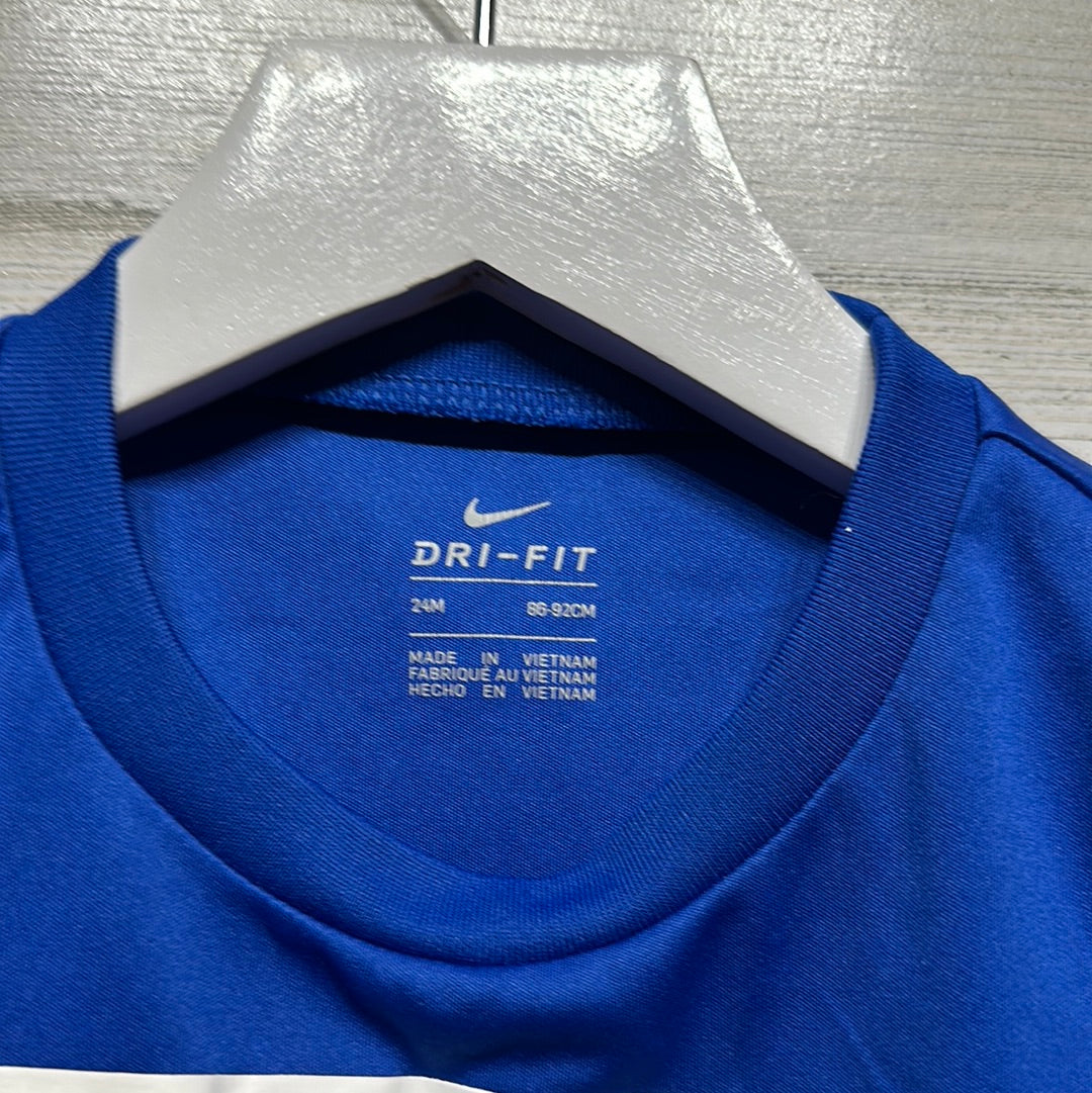 Boys Size 24m Nike My First Goal Drifit Shirt - Play Condition