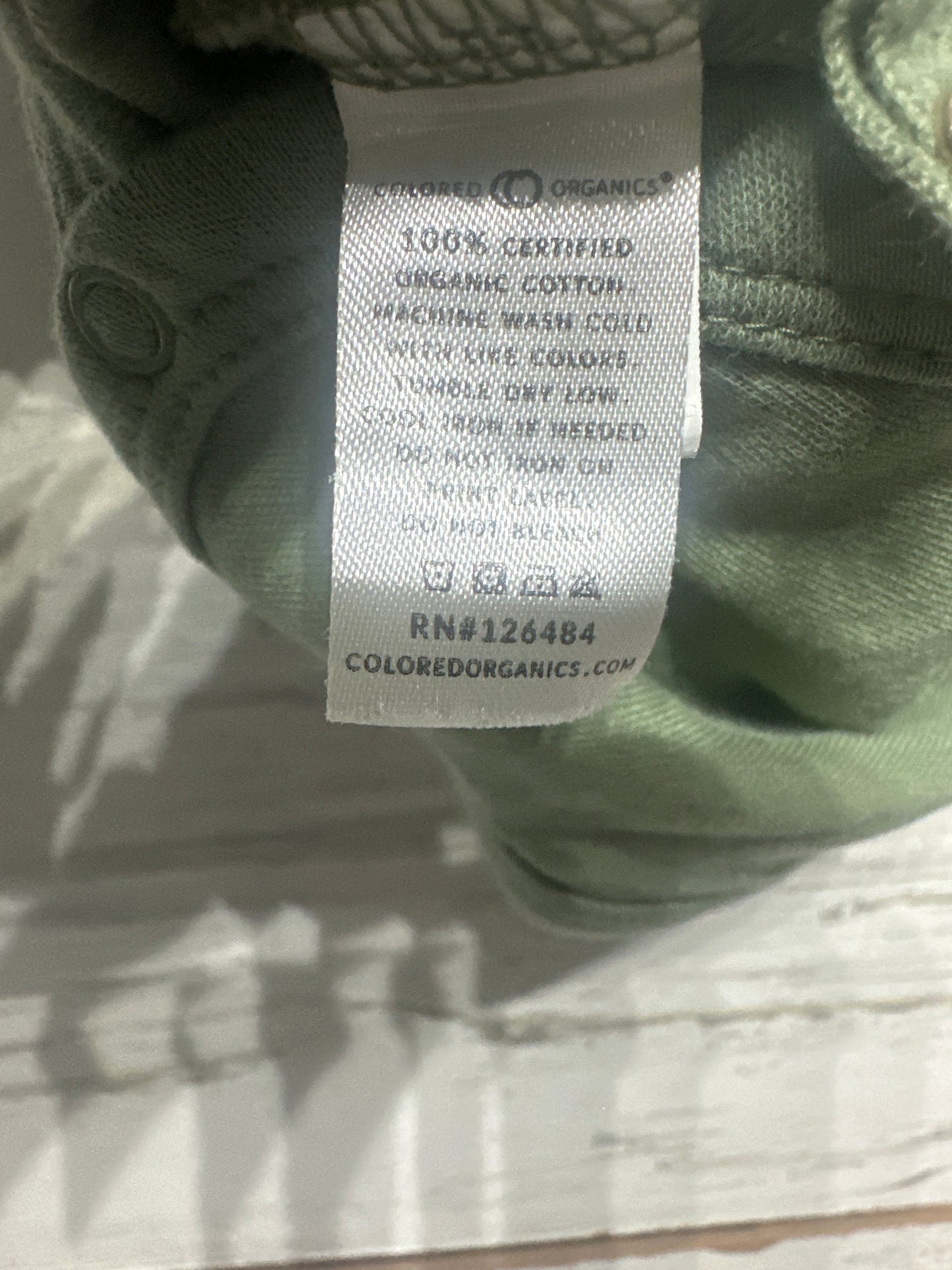 Size 0-3m Colored Organics Kimono Bodysuit - Very Good Used Condition