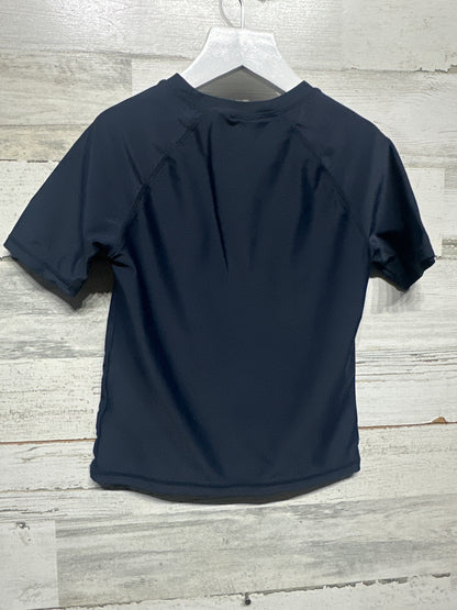 Boys Size 5 XS Old Navy Dark Blue Rash Guard - Very Good Used Condition