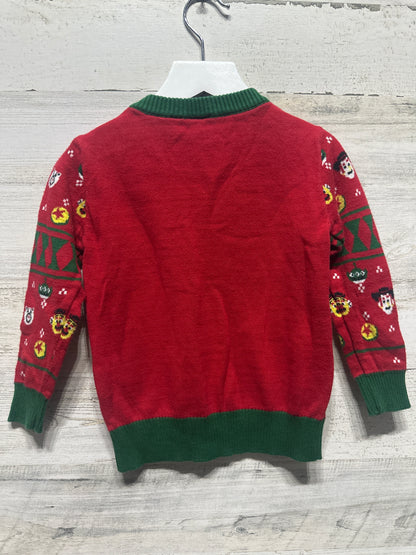 Boys Size 2t Disney Pixar Toy Story Merry Rex-Mas Holiday Sweater - Very Good Used Condition