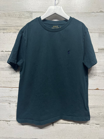 Boys Size 8 (Small) Polo Ralph Lauren Dark Green T-Shirt - Very Good Used Condition