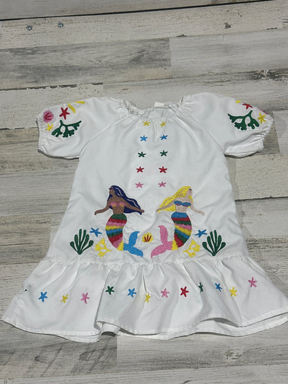 Mini Taylor Embroidered Mermaid Dress - Girls Size 2-3 Years - Play Condition*