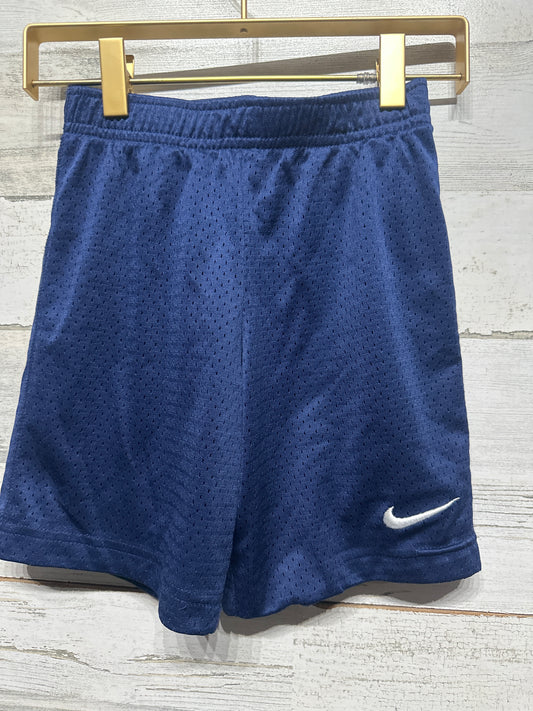 Boys Size 7 Nike Navy Athletic Shorts - Good Used Condition