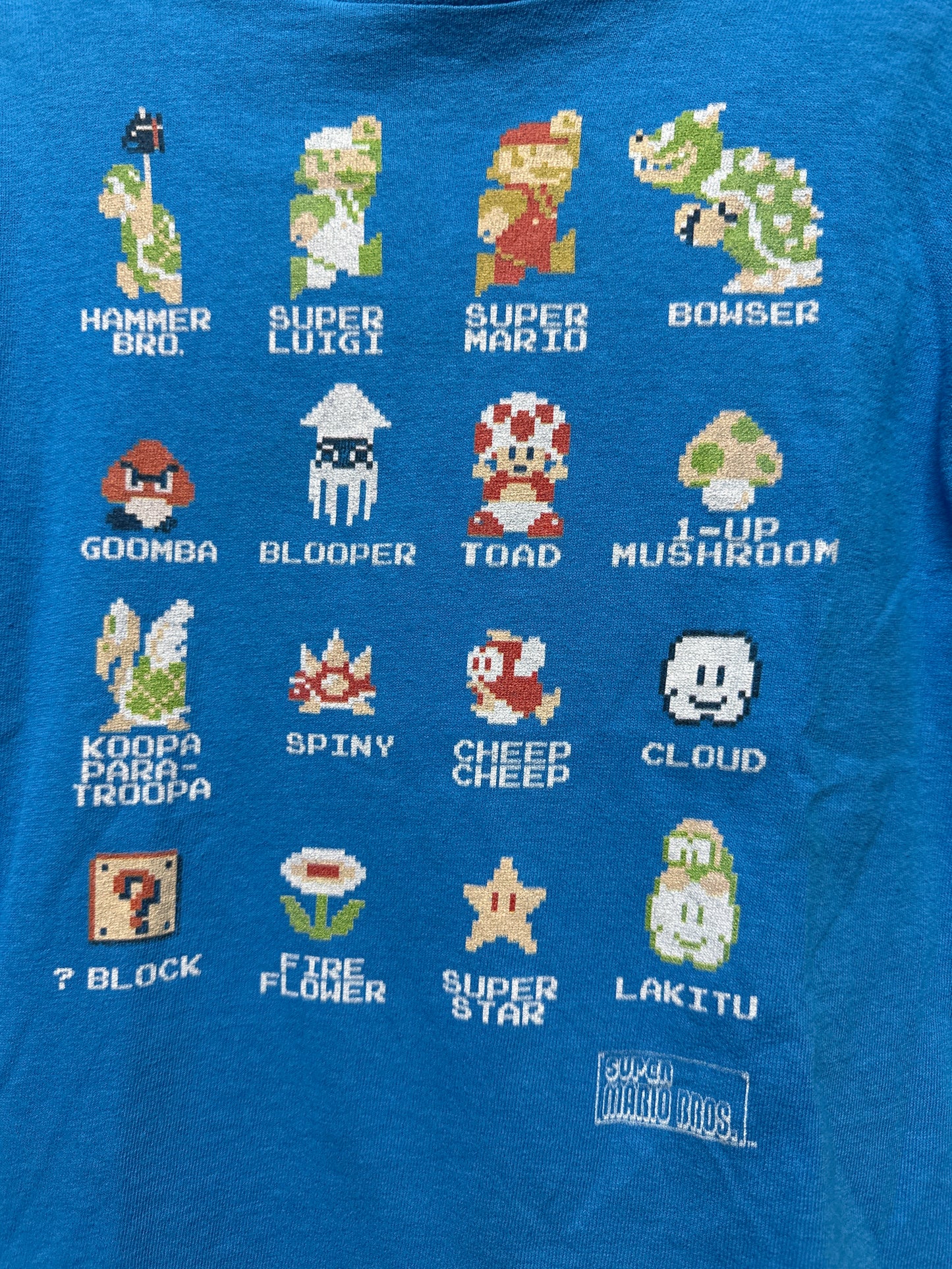 Boys Size XS Nintendo Mario Shirt - Very Good Used Condition