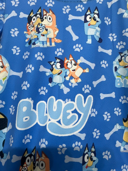 Bluey Toddler Size 2T Two Piece Set VGUC