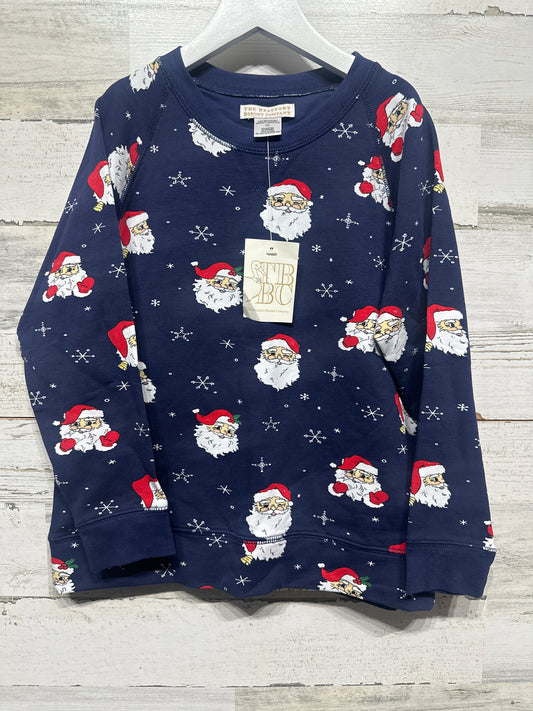 Boys New Size 10 The Beaufort Bonnet Company Santa Crewneck Pullover - New With Tags