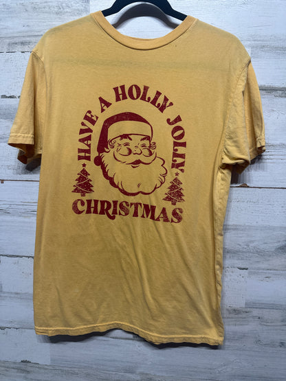Women's Size Medium Holly Jolly Christmas Shirt - Very Good Used Condition