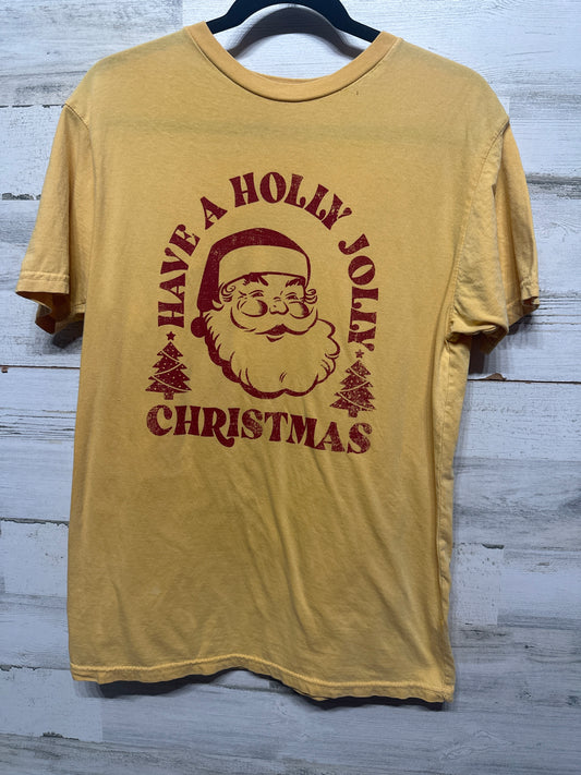 Women's Size Medium Holly Jolly Christmas Shirt - Very Good Used Condition