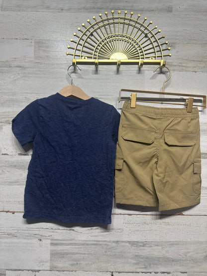 Size 4t/4 Short Sleeve/Shorts Clothing Lot (3 Pieces)  - Good Used Condition
