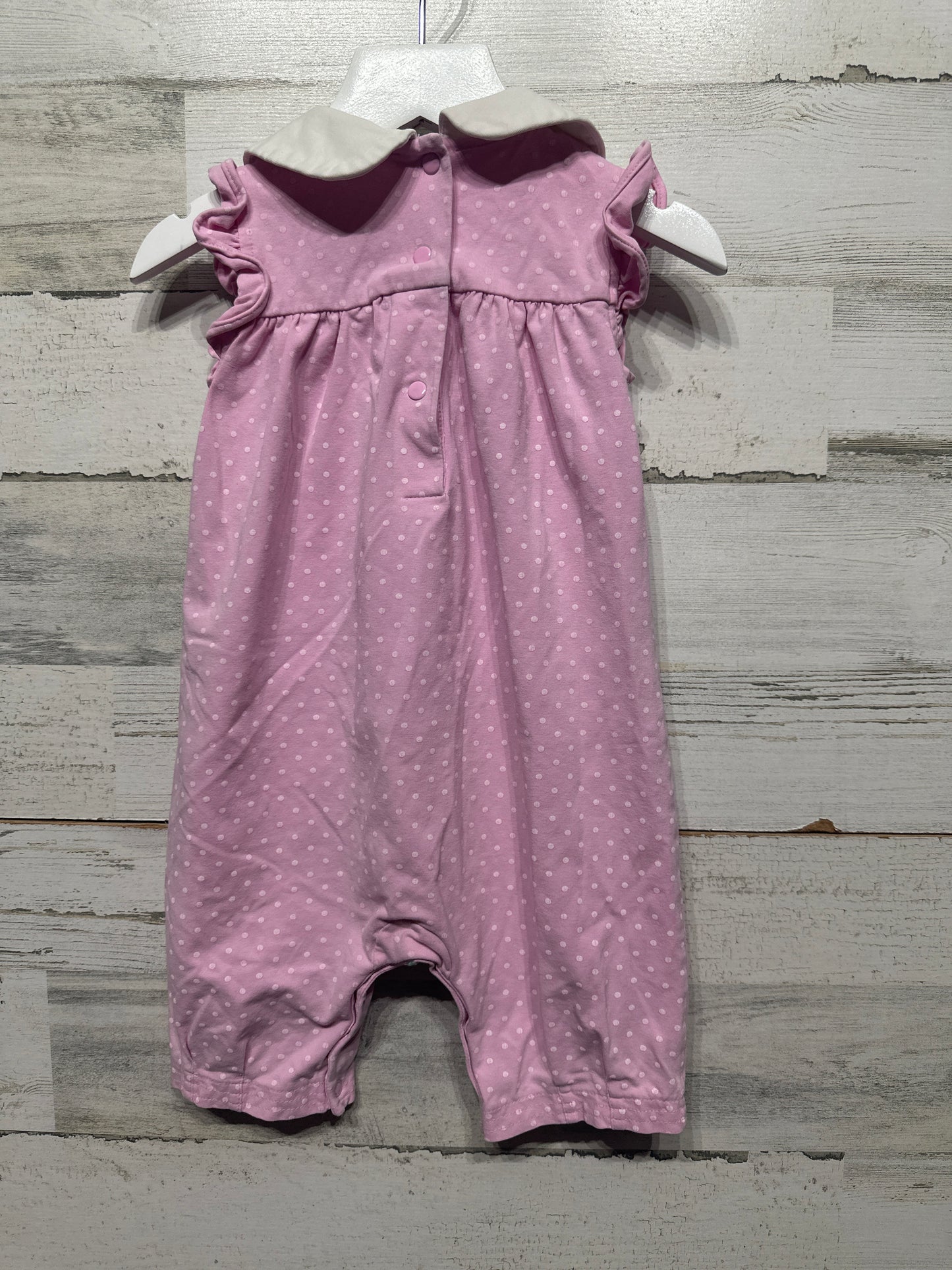 Girls Preowned Size 24m Le Top Romper - Good Used Condition