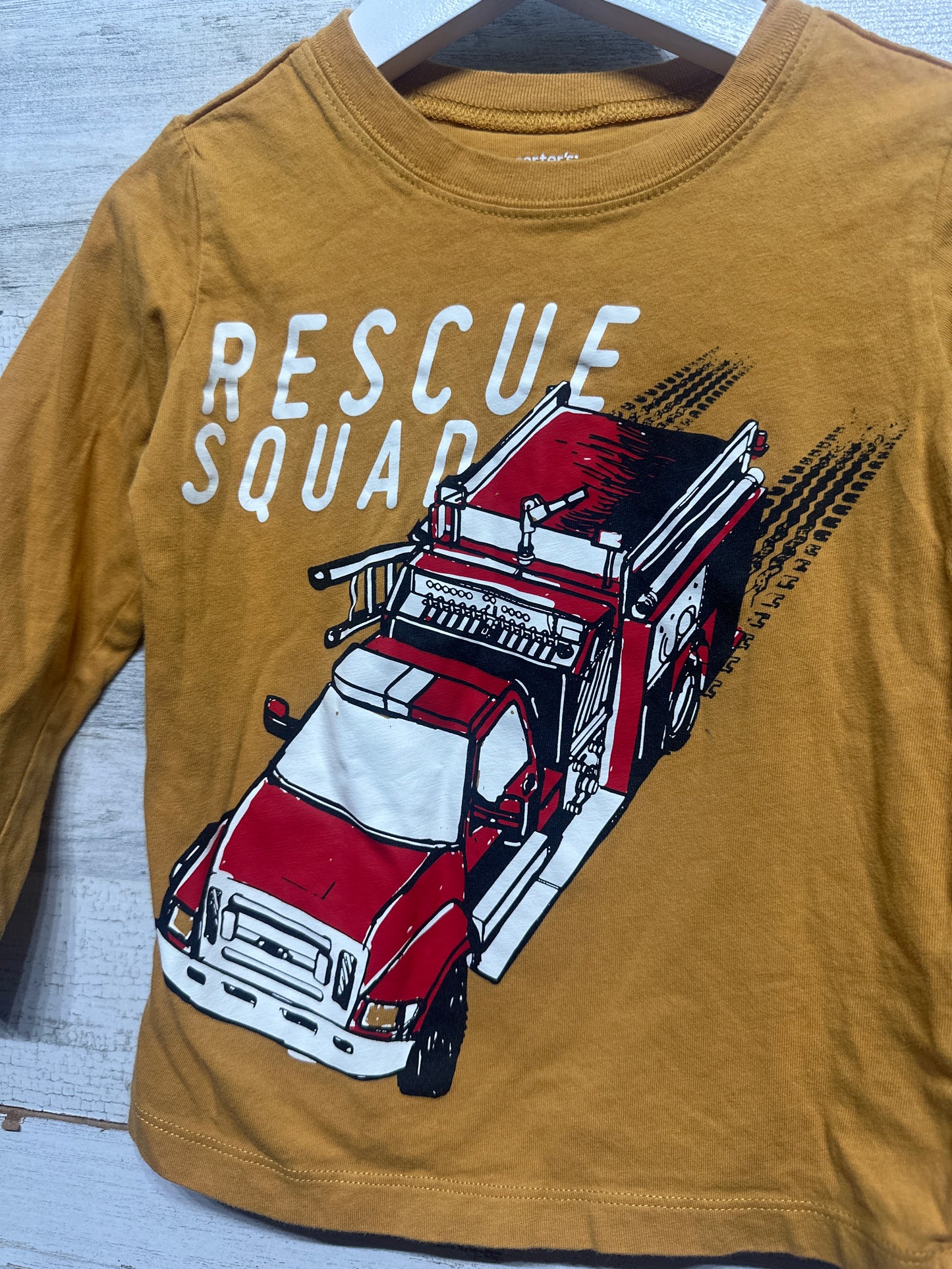 Fire Truck Carter's Clothing Lot - 2 Pieces - Boys Size 2t - Very Good Used Condition